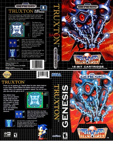 Truxton tatsujin genesis - truxton,
