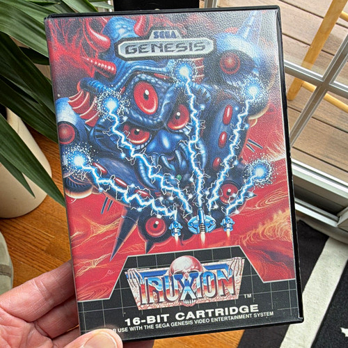 Cartuccia sega genesis truxton - cartuccia,