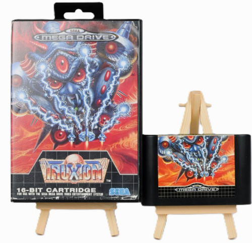 Truxton sega mega drive boxato - truxton,
