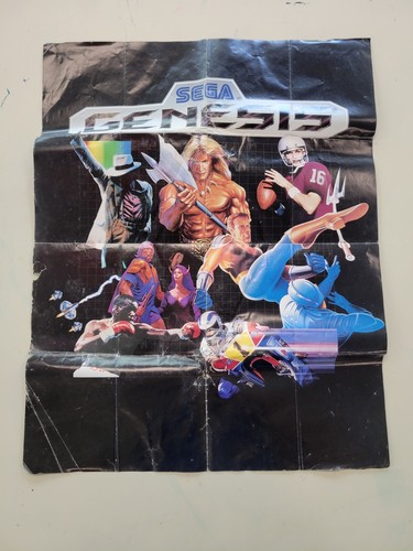 Poster volantino sega genesis - poster,